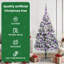  Artificial Christmas Tree with 300 LEDs with Stand Green-2074340194-2074340218