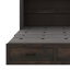 Full Murphy Bed With Storage Drawer & USB Charging Station-110092514-110092508