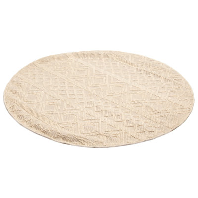 Sienna Cream Rug 5'10" x 5'10"