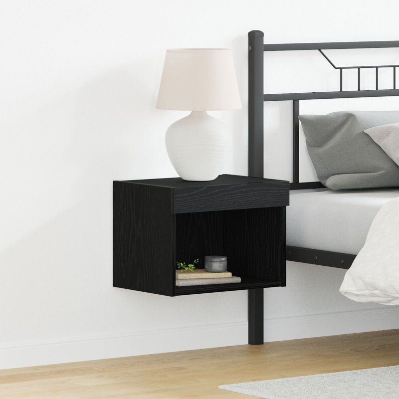 Cabinet Small Modern Seating, Black Oak