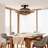 Hand-Woven Bamboo Semi-Flush Ceiling Light-958143778