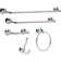 Linden™ 24 in. Wall Mount Towel Bar Bath Hardware Accessory