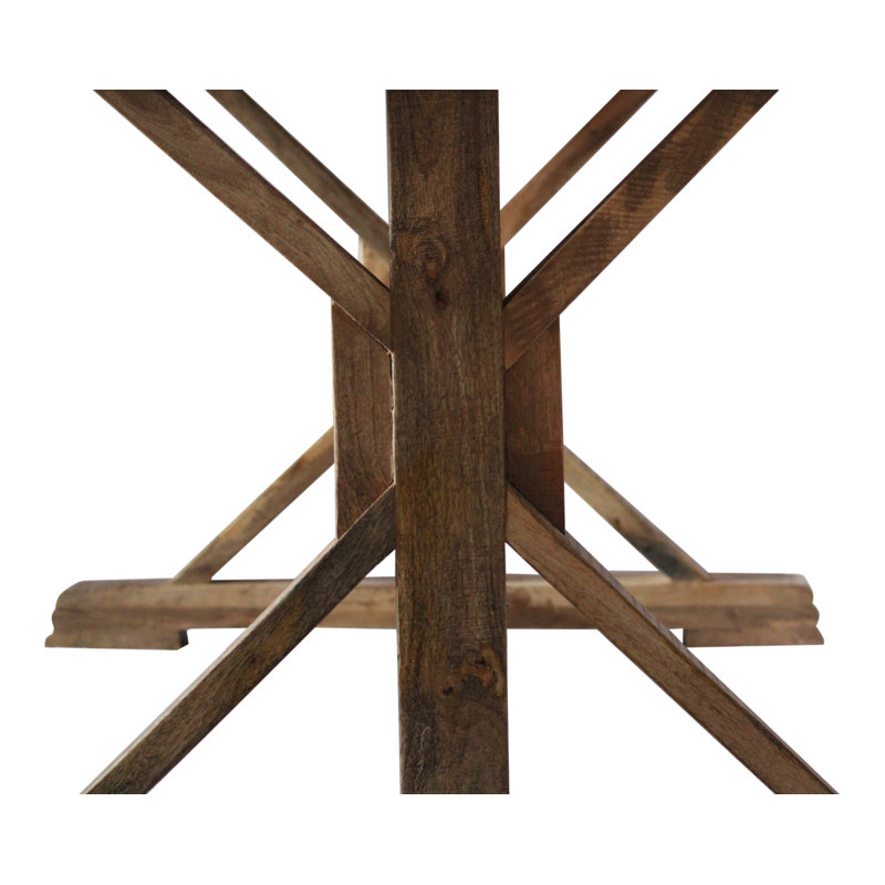 Table de salle à manger en bois massif manguier de 79 po Manitoba