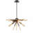 Chandelier  - 3-Light Configuration Spiked