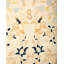 Tapis ivoire traditionnel noué à la main de conception unique 8 pi x 10 pi 2 po Keller
