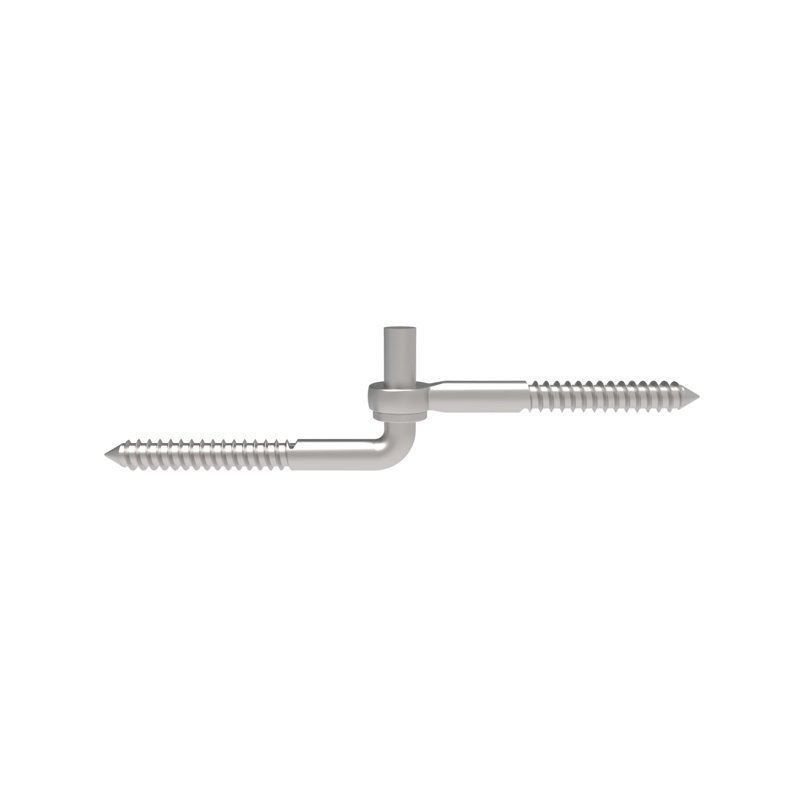 Screw Hook and Eye Hinge