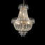 Grands lustres en cristal doré de luxe contemporains (sans ampoule)