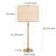 Lampe de table en métal Mags Hursey