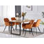 Nolen Upholstered Velvet Dining Chair with Arm-801648827