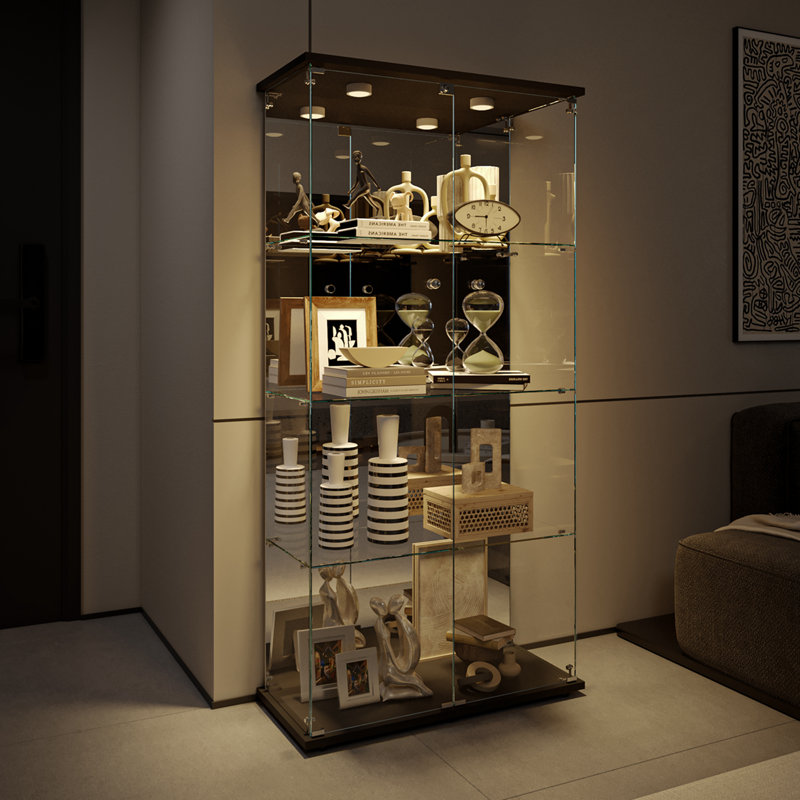 Display Cabinet, Black