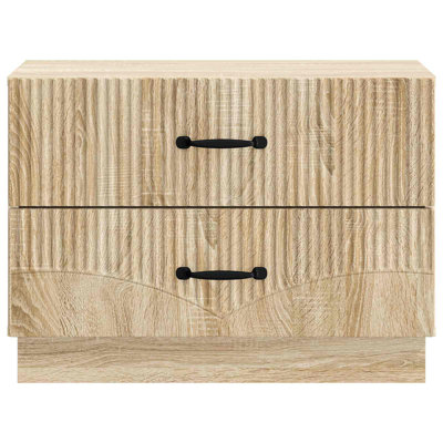 62cm W Manufactured Wood Bedside Table