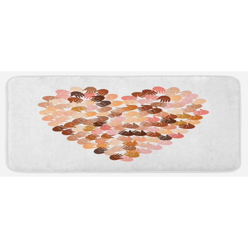 Tapis de cuisine Hearts