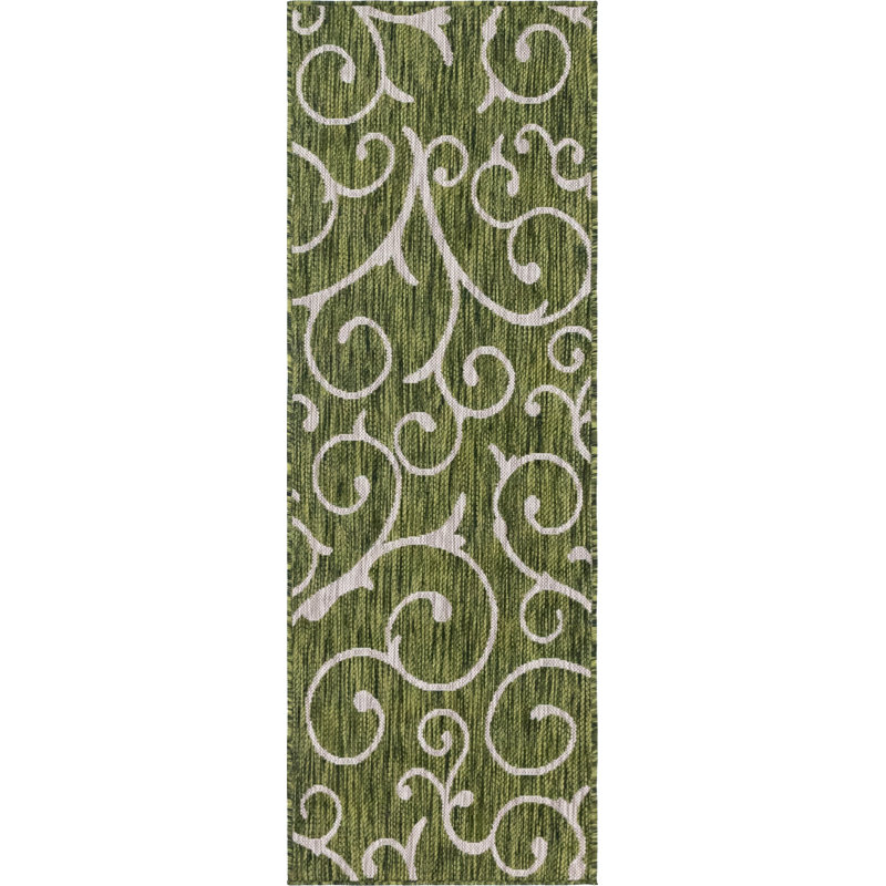 Tapis vert botanique Hague, Tapis de couloir 2 pi x 6 pi 1 po
