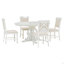 Ensemble de salle à manger Driftor Retro Elegance avec table extensible et chaises rembourrées-117430588-117430590