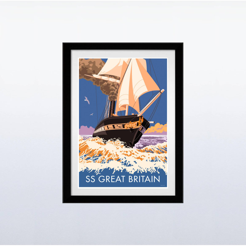 Stephen Millership - Print, Black, 54cm H x 44cm W x 2.2cm D