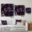 Galice - Art mural acrylique floral-101499650