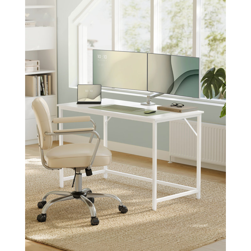 Metal Base Computer Desk