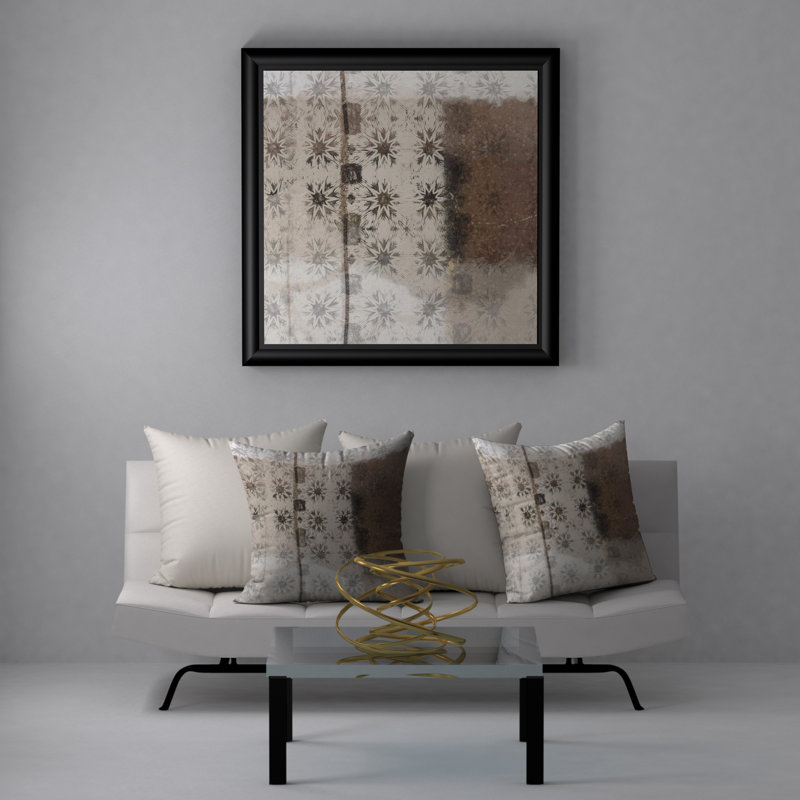Geometric Reversible Throw Pillow, 20" x 20"