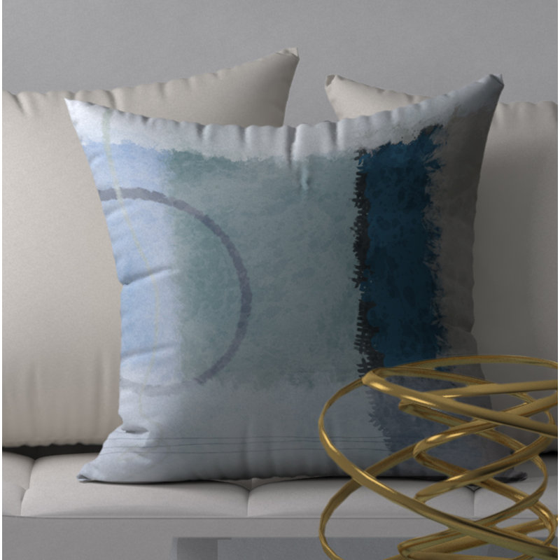 Housse de coussin décorative carrée en son Extol, 18" x 18"