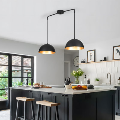 2-Light Pendant Lights Kitchen Island