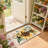 Sunflower Floral Welcome Doormat, 36 x 24 inch, for Outdoor and Indoor