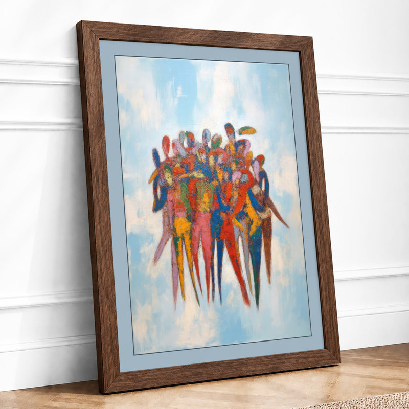 Unity In Colour Modern - Print, Walnut, A3 - 42.0 x 29.7 cm