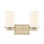 Meuble-lavabo 2 lumières Verlana 14 po - Or moderne-990697301-990697302-990695596