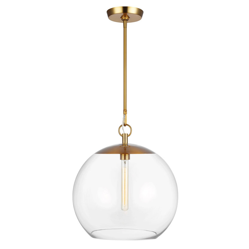 Atlantic 1 - Light Pendant, Burnished Brass