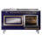 ILVE Nostalgie II Noblesse 60 in Dual Fuel Range 7 Burner, Griddle, Frenchtop-103962539-103962552