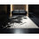 Tapis noir à motif géométrique doux et moelleux Eakes