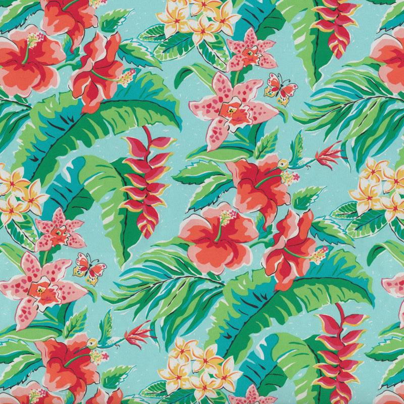 Coussin de chaise Tropical