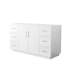 Elan TK 59" Freestanding Double Bathroom Vanity Base Only-1234570208-1234570211