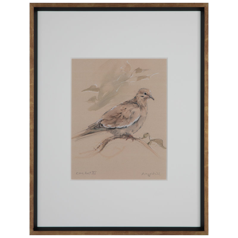 «Dove Rest» par Daughdrill - peinture encadrée