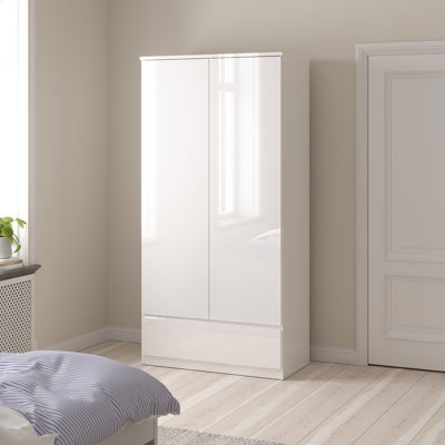 Parley 2 Door Manufactured Wood Wardrobe