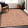 Premium Machine Washable Prisco Salmon Rug