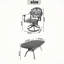 Ensemble de salle à manger toutes saisons en fonte d'aluminium avec chaises pivotantes et table ovale pour profiter de l'extérieur-171491801