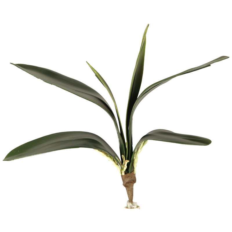 12'' Faux Orchid Foliage Plant
