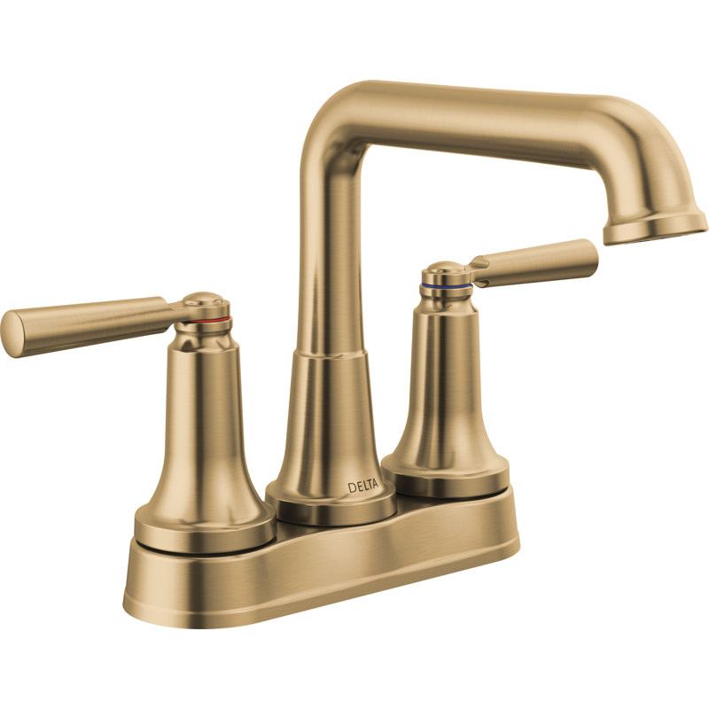 SAYLOR™ Two Handle Tract-Pack Centerset Bathroom Faucet, Champagne Bronze