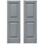 Builders Edge, deux panneaux égaux sur mesure, volets surélevés, comprend des pointes d'installation assorties (par paire)-105835279-105835331-105835308
