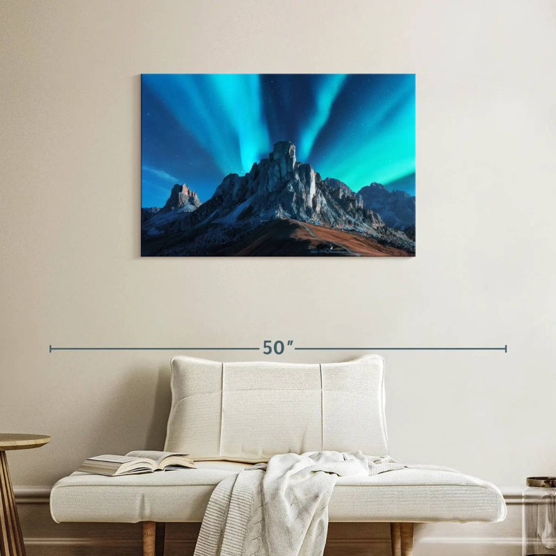 Alvord Mountain Ridge Aurora, 24" H x 36" W