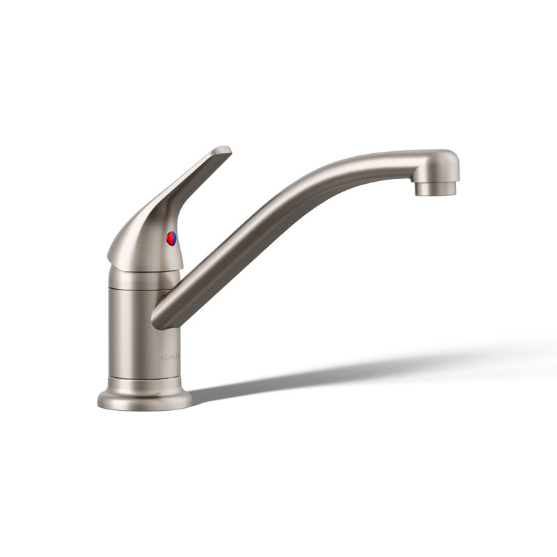Single Handle Kitchen Faucet, Vibrant Stainless
