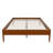 Eco-Friendly Bamboo Platform Bed Frame with Noise-Free Design and No Box Spring Needed-681083604