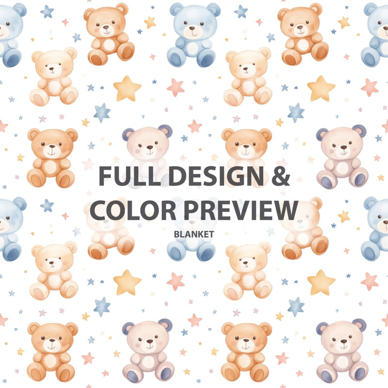 Starry Bears I - couverture pour enfant Cozy Kids