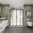 54"-60" W x 70" H Framed Double Sliding Shower Door with 1/4" SGCC Tempered Glass-102641112