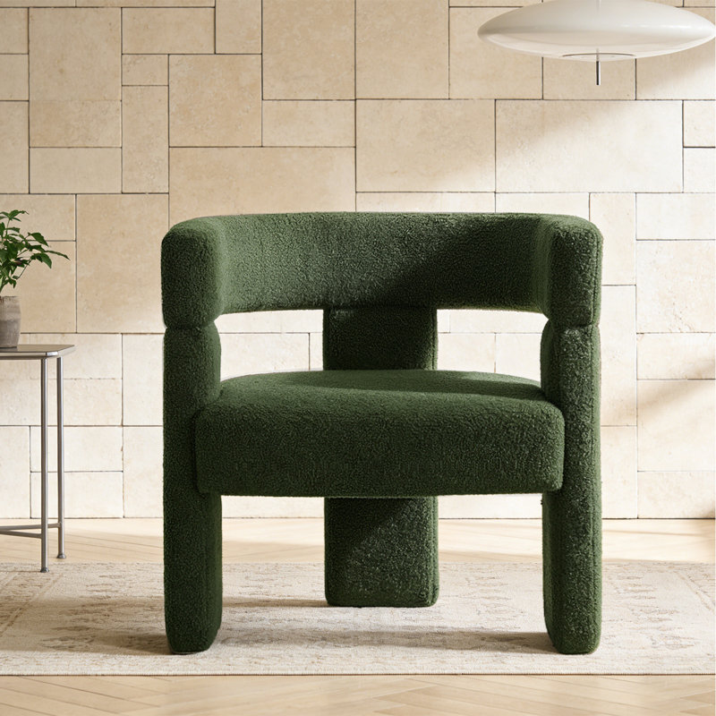 Fauteuil demi-tonneau de 23 po, Vert