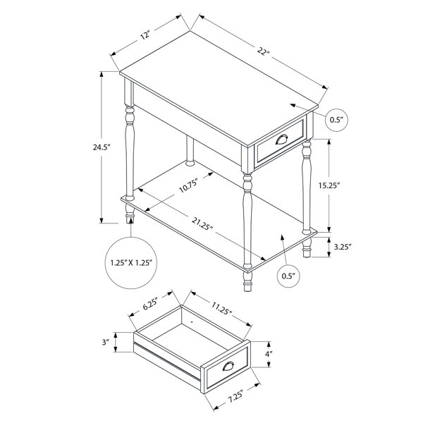 Dimensions du produit