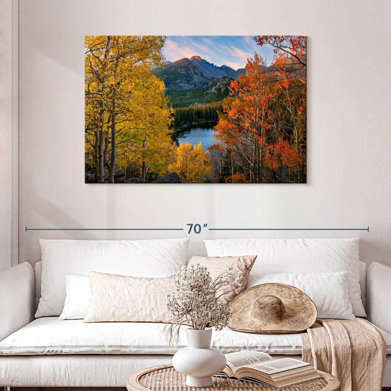 Bear Lake en automne, H 30 po x l 45 po