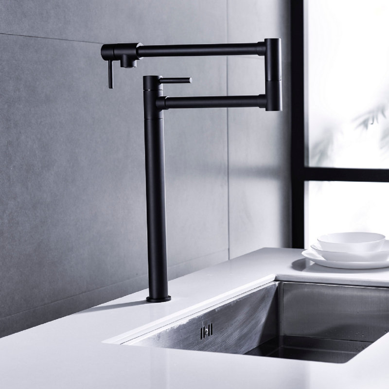 Pot Filler Faucet With Extension Shank