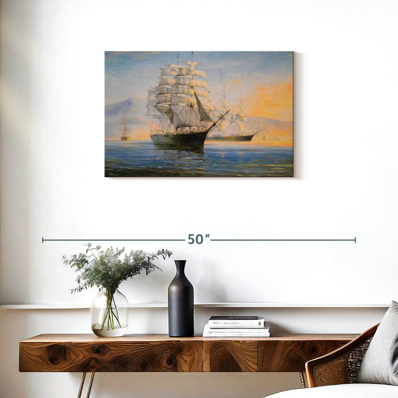 Aletra Ship, 20" H x 30" W