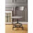 Jynell Gray Oak/Gray Side Chair, Open Backrest (2Pc)